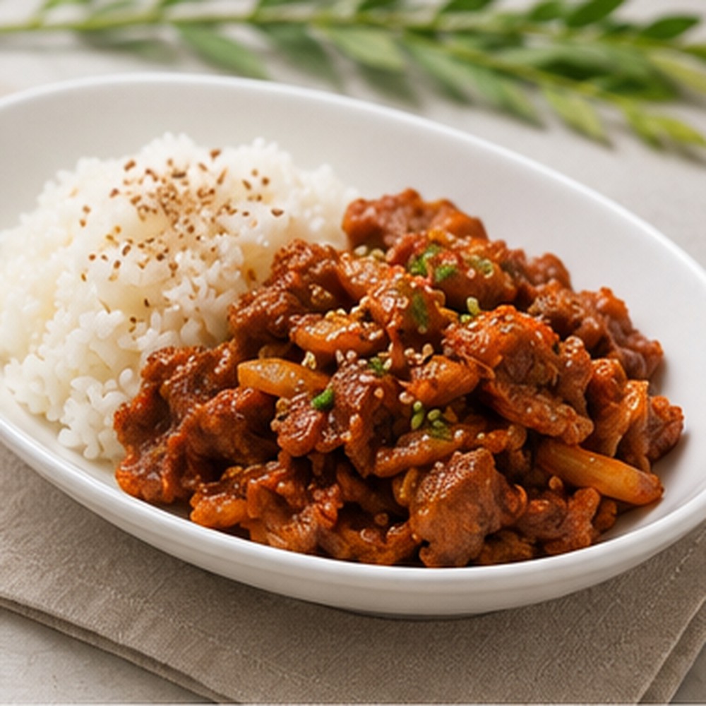 김치제육덮밥